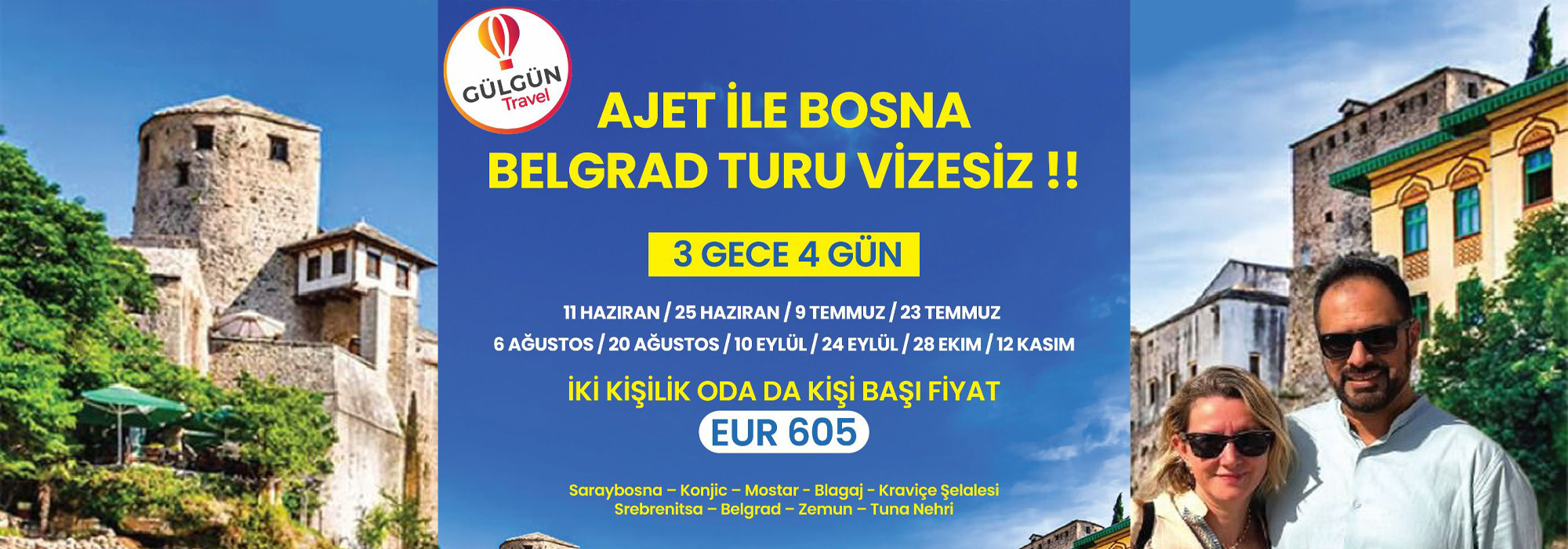 CHRISTMAS MARKET İLE BOSNA HERSEK TURU 