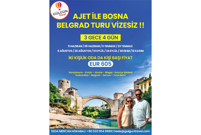 BOSNA HERSEK TURU CHRISTMAS MARKETİ İLE 